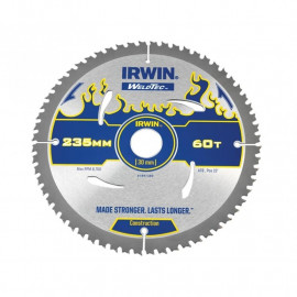 Irwin Weldtec Circular Saw Blade 235 X 30mm X 60t Atb