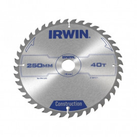 Irwin Circular Saw Blade 250 X 30mm X 40t Atb