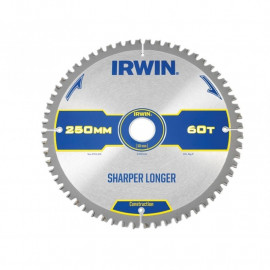 Irwin Construction Circular Saw Blade 250 X 30mm X 60t Atbneg M