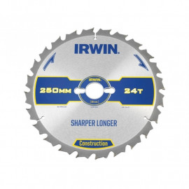 Irwin Construction Circular Saw Blade 250 X 30mm X 24t Atb