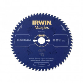 Irwin 1897463 Marples 260mm Circular Saw Blade 60t