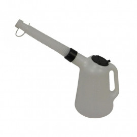 Lumatic Polythene Oil Measure Jug with Spout 1 Litre