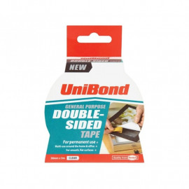 Unibond Double Sided Tape 38mm X 5m