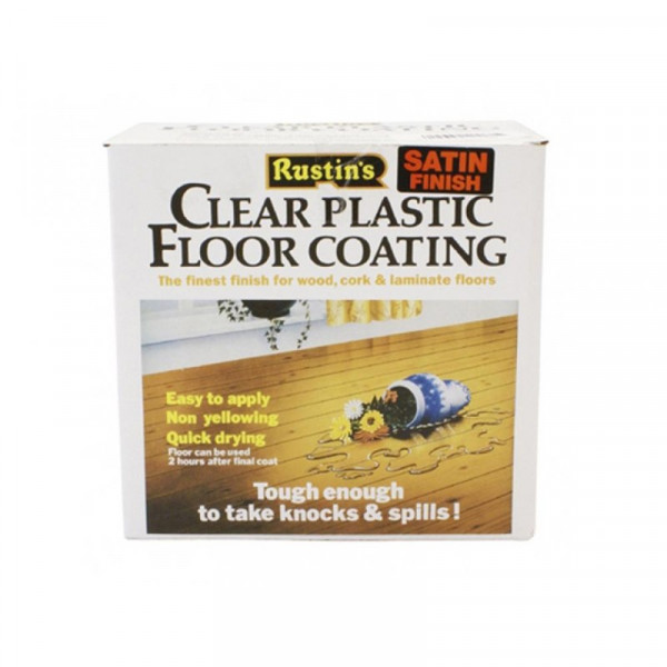 Buy Rustins Plastic Floor Coating Kit 4 Litre Gloss Online - Paint