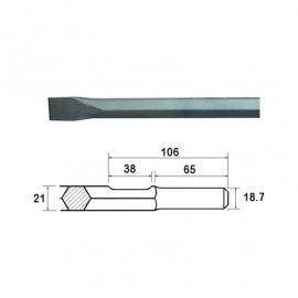 Faithfull Chisel 450mm Kango Shank 914119