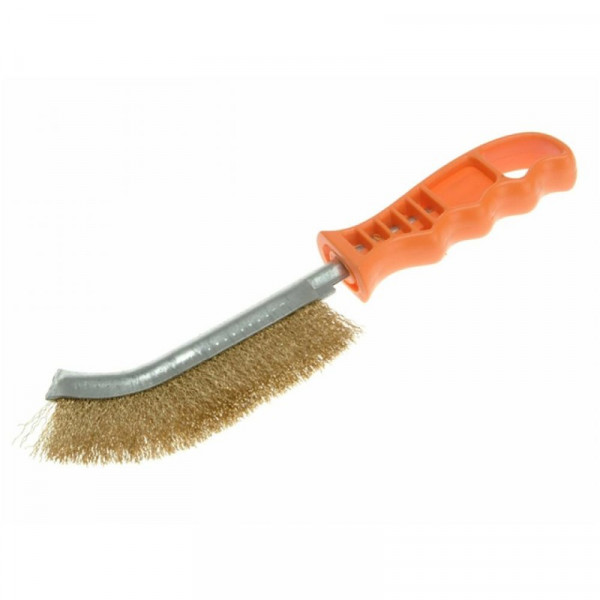 Buy Lessman Brass Universal Wire Brush 260 mm x 28mm 0.3 Online - Paint