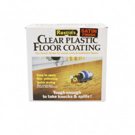 Rustins Plastic Floor Coating Satin 4 Litre