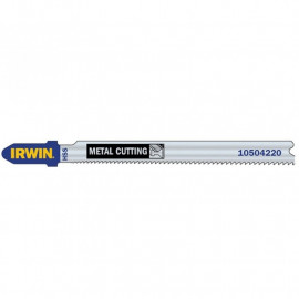 Irwin Jigsaw Blades Metal Cutting Pack of 5 T123x