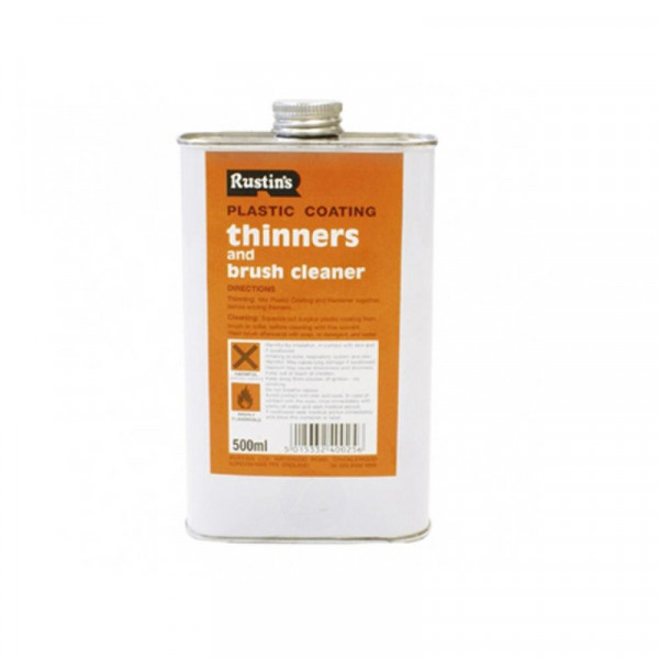 Buy Rustins Plastic Coating Thinners 250 ml Online - Solvents