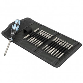 Wera Kraftform Kompakt 60 17 Piece Stainless Bit Set in Pouch
