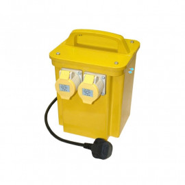 Faithfull Power Plus 3.3kva Twin Outlet Transformer