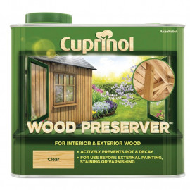 Cuprinol Wood Preserver Clear 2.5 Litre