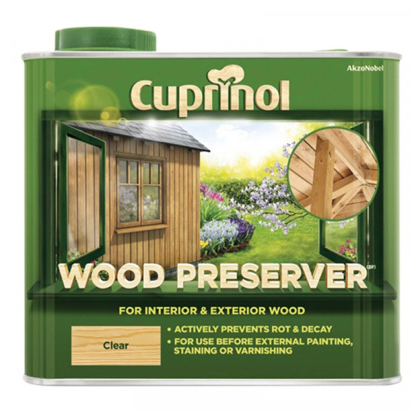 Buy Cuprinol Wood Preserver Clear 2.5 Litre Online - Paint