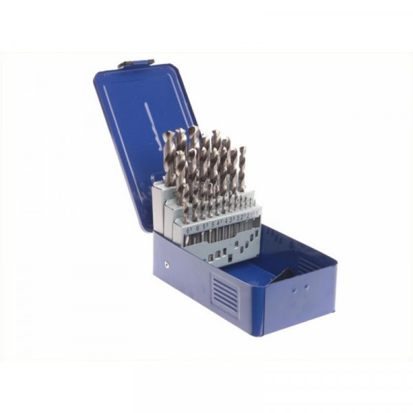 Buy Faithfull HSS Professional Jobber Drill Bit Set + Metal Case 25pc Online - Drilling & Screwing Buy Faithfull HSS Professional Jobber Drill Bit Set + Metal Case 25pc Online - Drilling & Screwing