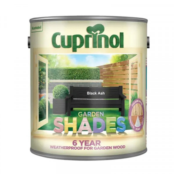 Buy Cuprinol Garden Shades Black Ash 2.5 Litre Online - Paint