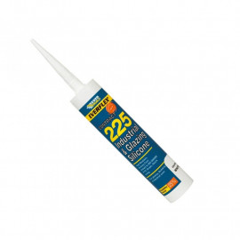 Everbuild Industrial Glazing Silicone White 310ml 225