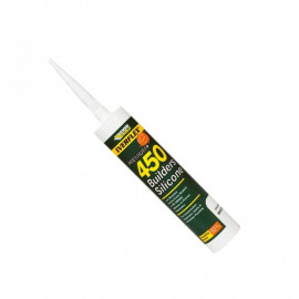 Everbuild Builders Silicone Sealant Black 310ml 450