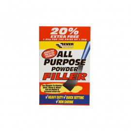 Everbuild All Purpose Powder Filler 1.5kg+20 Percent Free