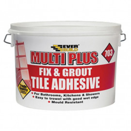 Everbuild Fix Grout Tile Adhesive 703 500ml750g