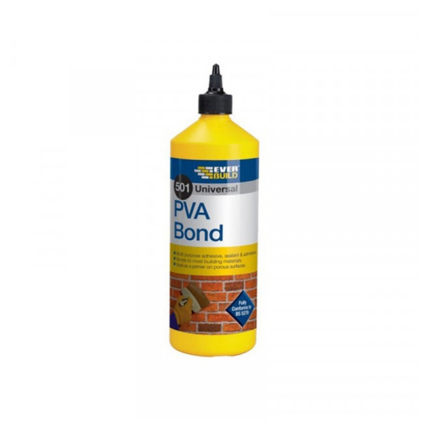 Buy Everbuild Universal PVA Bond 501 500ml Online - Adhesive Tapes & Glues & Accessories Buy Everbuild Universal PVA Bond 501 500ml Online - Adhesive Tapes & Glues & Accessories