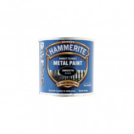 Hammerite 'direct to Rust' Metal Paint Smooth Black 250ml