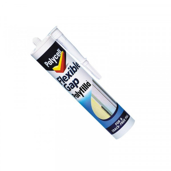 Buy Polycell Flexible Gap Filla Cartridge 290ml Online - Adhesive Tapes & Glues & Accessories|Chemical Products Buy Polycell Flexible Gap Filla Cartridge 290ml Online - Adhesive Tapes & Glues & Accessories|Chemical Products
