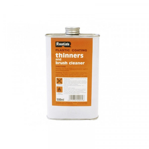 Buy Rustins Plastic Coating Thinners 500ml Online - Solvents