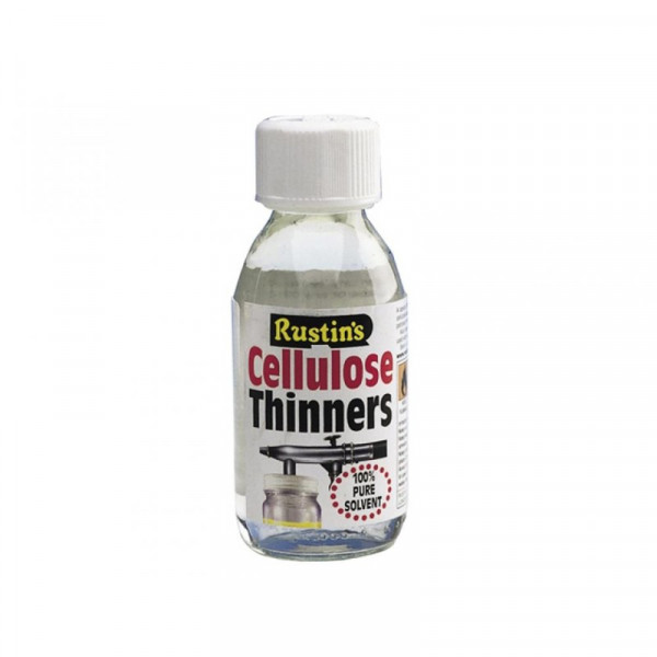 Buy Rustins RUSCT125 Cellulose Thinners 125ml Online - Solvents