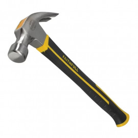 Faithfull 567g 20oz Fibreglass Handled Claw Hammer
