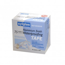Sylglas Aluminium Tape 100mm4in X 4m Roll