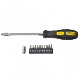 Stanley 10 Way Flexi Screwdriver Set 0 62 508