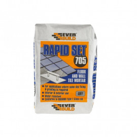 Everbuild Rapid Set Tile Mortar 705 20kg
