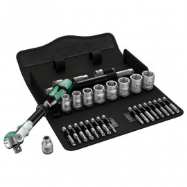 Wera Zyklop 3/8in Metric Ratchet + Socket Set 30pc Gift Set