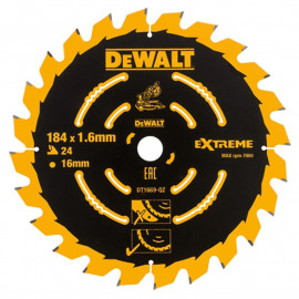 Dewalt Dt1669qz 184mm Circular Saw Blade 24t