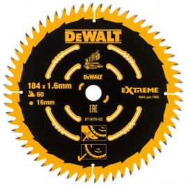 Dewalt Dt1670qz 184mm Circular Saw Blade 60t