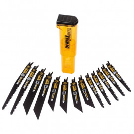 Dewalt Dt99550 Flexvolt Xr Recip / Sabre Saw Blade Set 13pc
