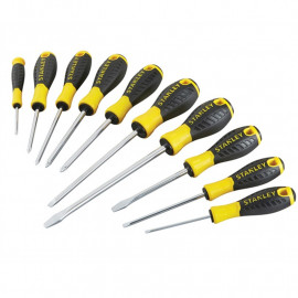 Stanley 0 60 211 Essential Screwdriver Set 10pc