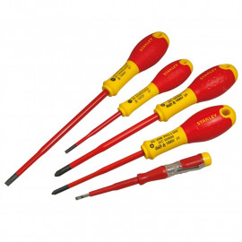 Stanley 0 62 694 Fatmax Vde Insulated Screwdriver Set 5pc