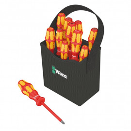 Wera Kraftform+ Vde Screwdriver Set + 2go Tote Bag Set 12pc