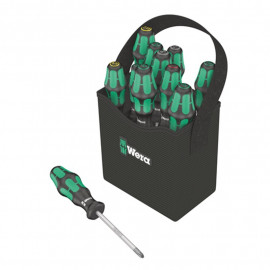 Wera Kraftform+ Screwdriver Set + 2go Tote Bag Set 12pc