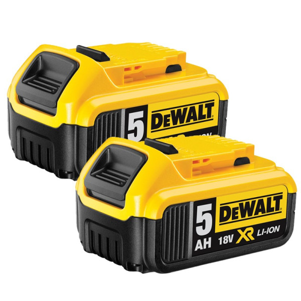 Buy DeWalt DCB184T 18v XR 5.0Ah Li Ion Battery (Pack 2) Online - Consumer Electronics Buy DeWalt DCB184T 18v XR 5.0Ah Li Ion Battery (Pack 2) Online - Consumer Electronics