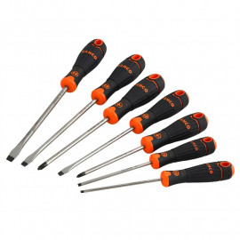 Bahco Screwdriver Set of 7 Slotted / Phillips