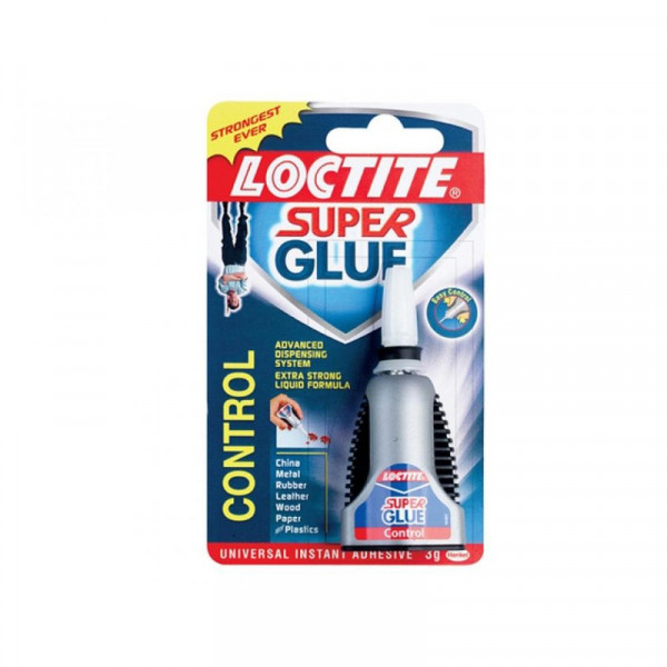Buy Loctite Super Glue Control Liquid 3gm Online - Adhesive Tapes & Glues & Accessories|Chemical Products