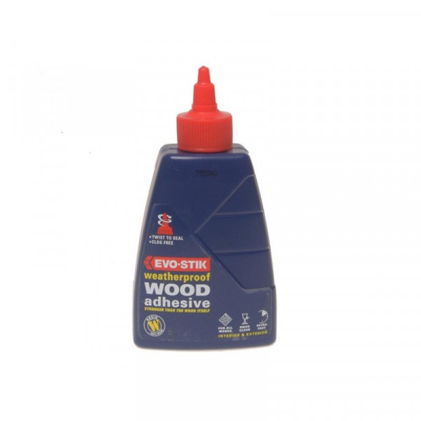 Buy Evo Stik Wood Adhesive Weatherproof 250ml 717015 Online - Adhesive Tapes & Glues & Accessories