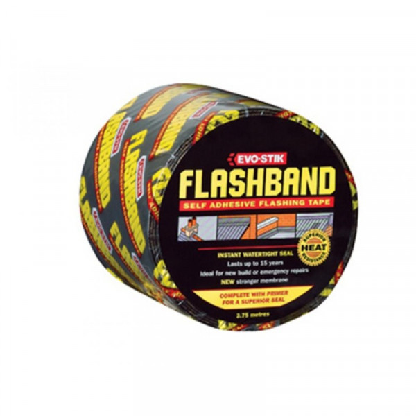 Buy Evo Stik Flashband & Primer 75mm x 3.75m 194601 Online - DIY