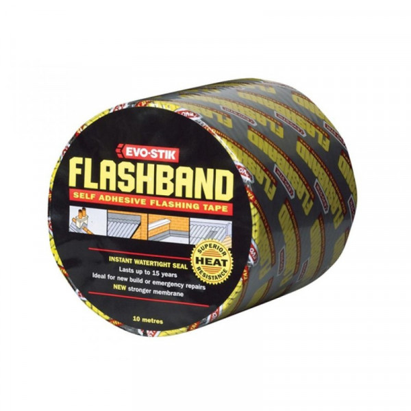 Buy Evo Stik Roll Grey Flashband 50mm x 10m 196506 Online - DIY