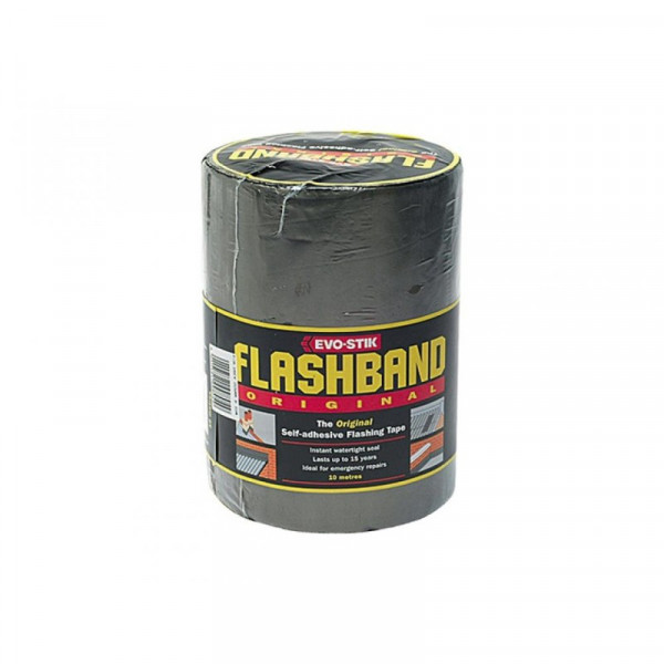 Buy Evo Stik Roll Grey Flashband 75mm x 10m 200005 Online - DIY