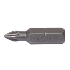 Witte Phillips No.2 Screwdriver Bits Pack of 2 25 Mm