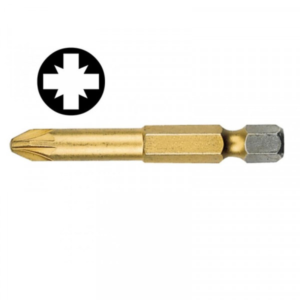 Buy Witte Pozidriv 1 Point Titanium Screwdriver Bit 50 mm Online - Drilling & Screwing