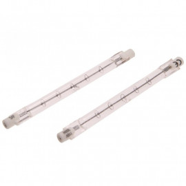 Faithfull 150w 110v Halogen Tubes Class C Pack of 2